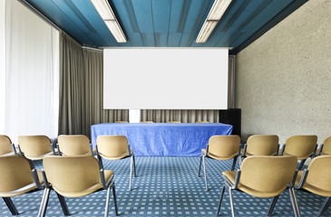 interior of a conference hall