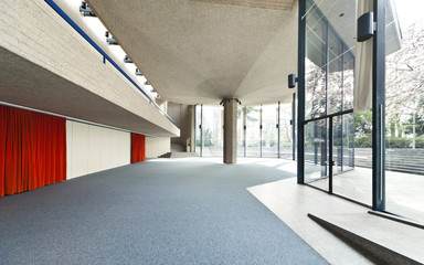 Interior of a Congress Palace, hall