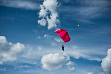 saut en parachute