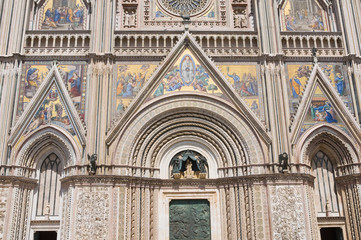 Cathedral of Orvieto. Umbria. Italy.