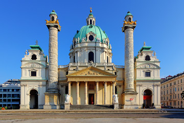 Vienna - St. Charles's Church - Austria