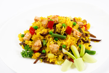 Spanish paella
