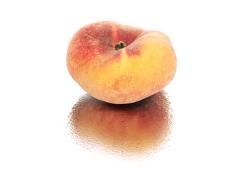 Exotic flat peach