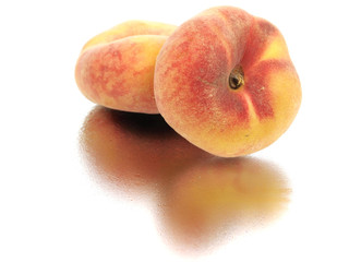 Exotic flat peach