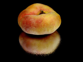 Exotic flat peach