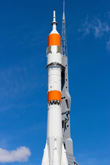 Space rocket.