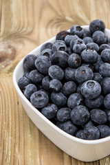 Fresh Blueberries in a bowl