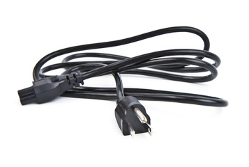 Black electric cable.