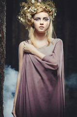 Beautiful wood nymph