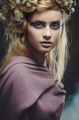 Beautiful wood nymph