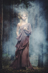 Beautiful wood nymph