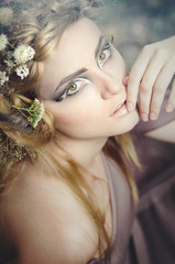 Beautiful wood nymph