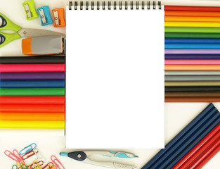 Empty notebook
