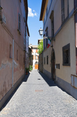 Alleyway. Orvieto. Umbria. Italy.