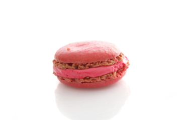 Macaron isolated in white background