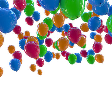 Bunte Luftballons © ag visuell