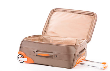 Suitcase isolated on a white background.