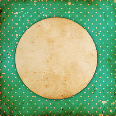 vintage dotted background