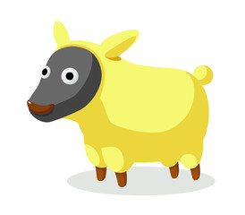 vector icon sheep