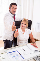 Die Chefin und ihr Mitarbeiter