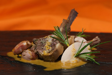 Ribs with Mustard Sauce