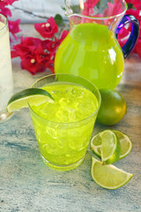 Iced Lime Drink