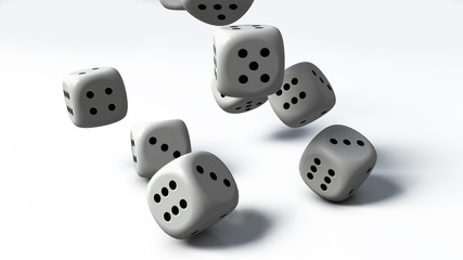 White dices