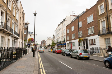 Fototapeta na wymiar London street