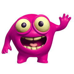 pink alien