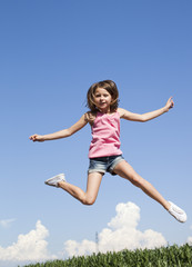 Obraz premium girl's happiness