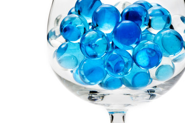 グラスの中のビー玉