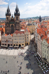 Obraz premium Prague city. Panorama