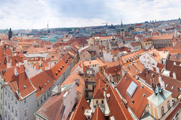 Fototapeta na wymiar Prague city. Panorama
