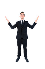 Business man isolated