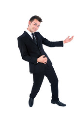 Business man isolated