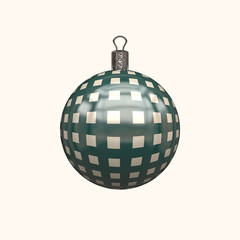 green christmas decoration