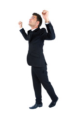 Business man isolated