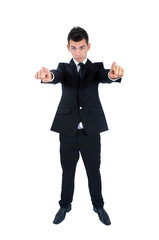 Business man isolated