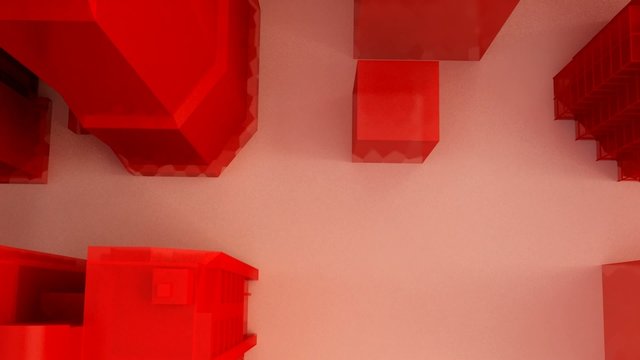 citt&agrave; grattacieli digital city rendering 3d new york