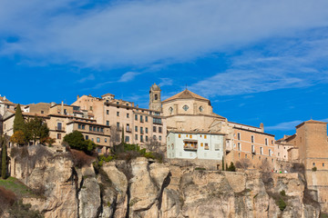 Fototapeta na wymiar The medieval town of Cuenca