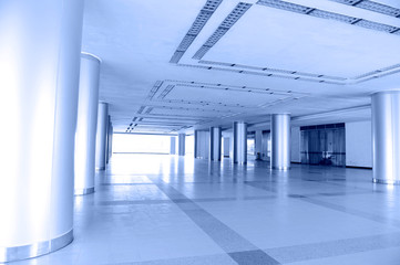 corridor in modern building