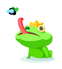 vector icon frog