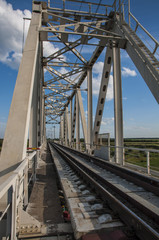 Fototapeta na wymiar Most kolejowy