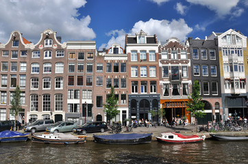 Fototapeta premium Amsterdam canals