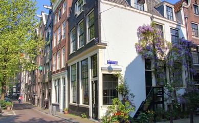 Fototapeta premium maison d'amsterdam