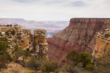 Fototapeta na wymiar Grand Canyon National Park w Arizonie.