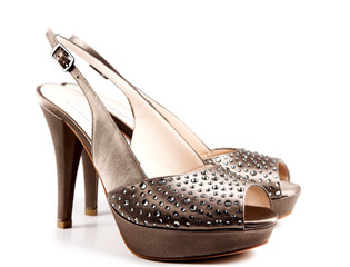 Two patent-leather shoes. Women's Accessories