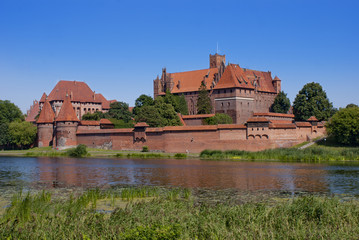 Naklejka na ściany i meble Malbork - Marienburg