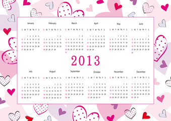 Calendar 2013