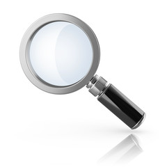 magnifier loupe 3d icon